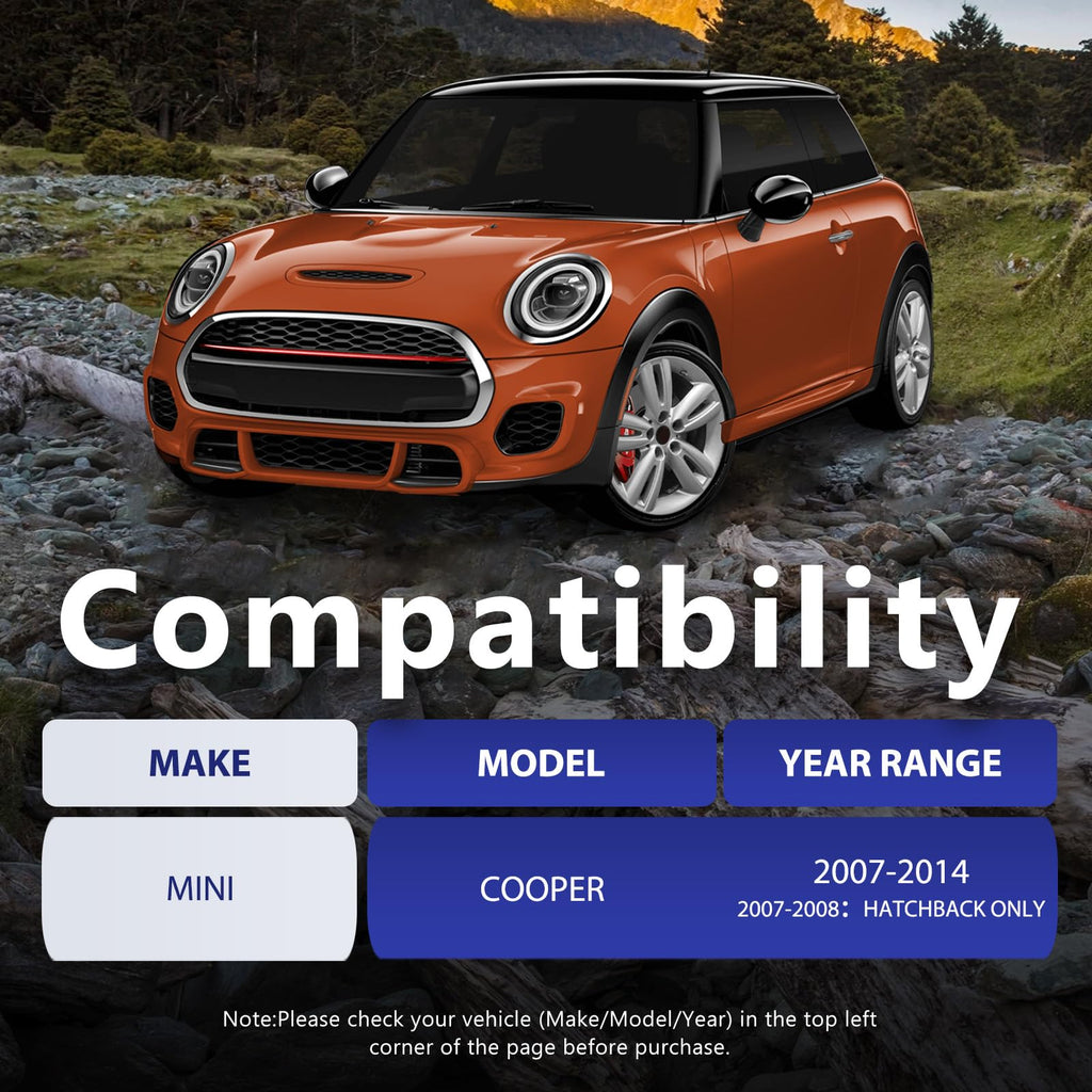 HAWK BROTHER Control Arm, Lower Bushings Front Suspension Kit Compatible With 2007-2014 MINI COOPER