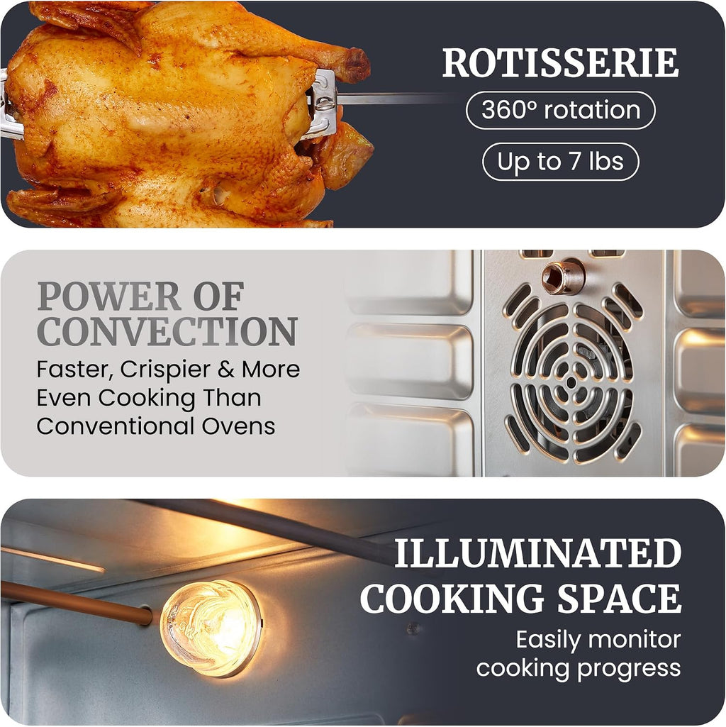 ETO4510B# French Door Convection Oven 47.5Qt, Stainless Steel
