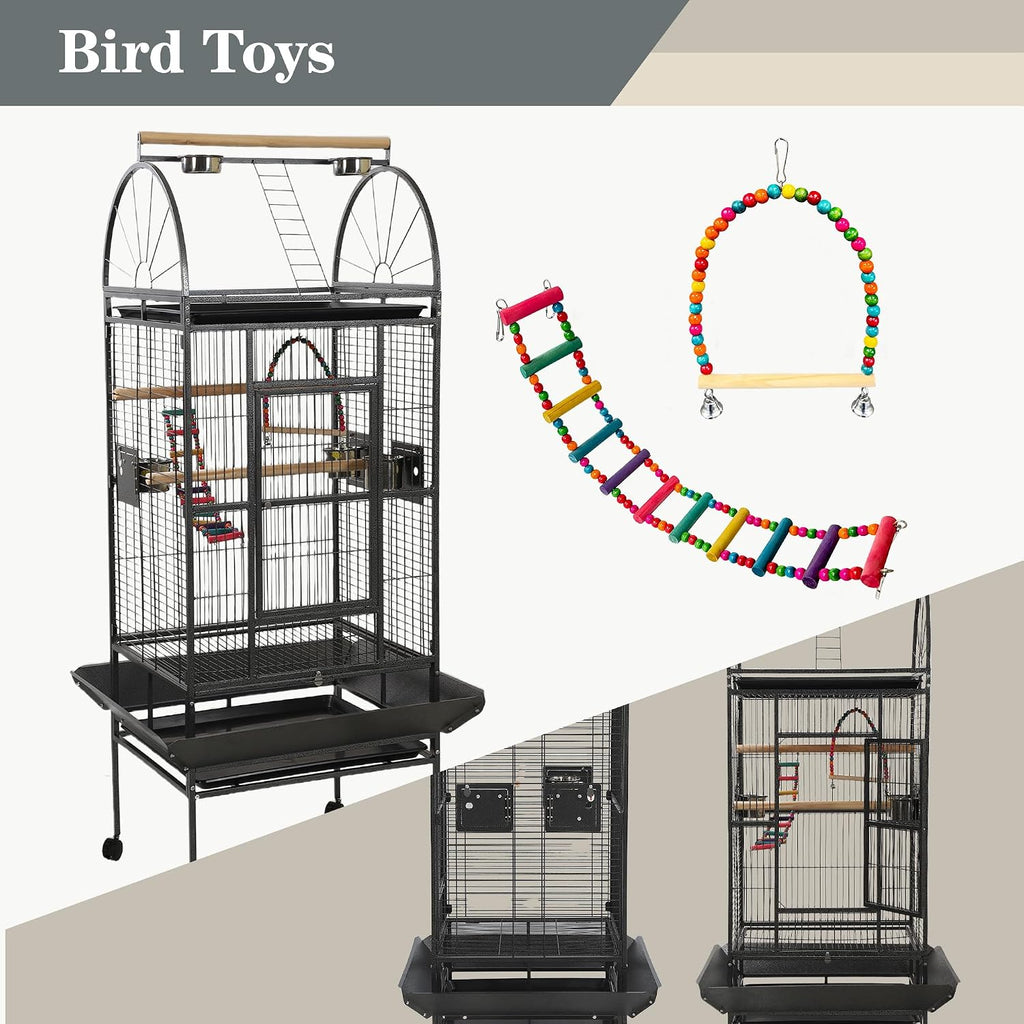 69 inch Large Bird Cages for Parrots,Large Parrot Cages for Large Birds | Flight Cage for Birds,Large Parakeet Cage