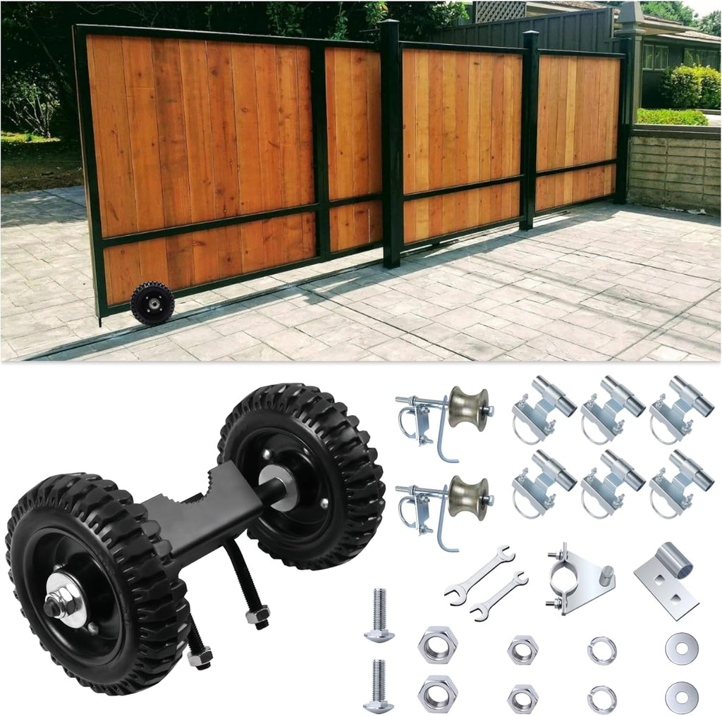6" Rolling Gate Hardware Kit for Chain Link Gate