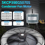 Replace for Genteq #GE3905 Condenser Fan Motor Carrier 5KCP39EGS070S 5KCP39EGY823S, Dayton 6DLL0, Bryant Payne