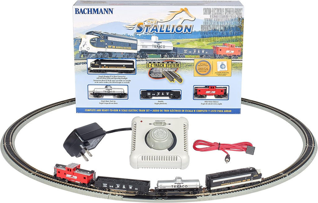 Trains - The Stallion Ready To Run Electric Train Set - N Scale