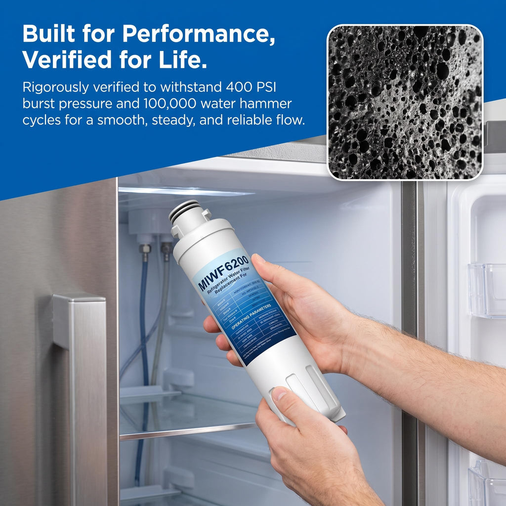 NS-WF26SS0-1 Water Filter Compatible with Insignia NSRSS26SS0 NS-RSS26WH0 (2 Pack)