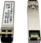 10G SFP+ Transceiver Module, 850nm Multimode, LC Connector, 300M Range,SFP Multi-Mode LC Module, SFP-10GB-SR,Compatible with Meraki,Ubiquiti,Cisco,Mikrotik,Netgear,D-Link and More (1)