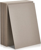 20pcs Bookboard, Chipboard for Book Binding, 7 x 5''50pt, Gray