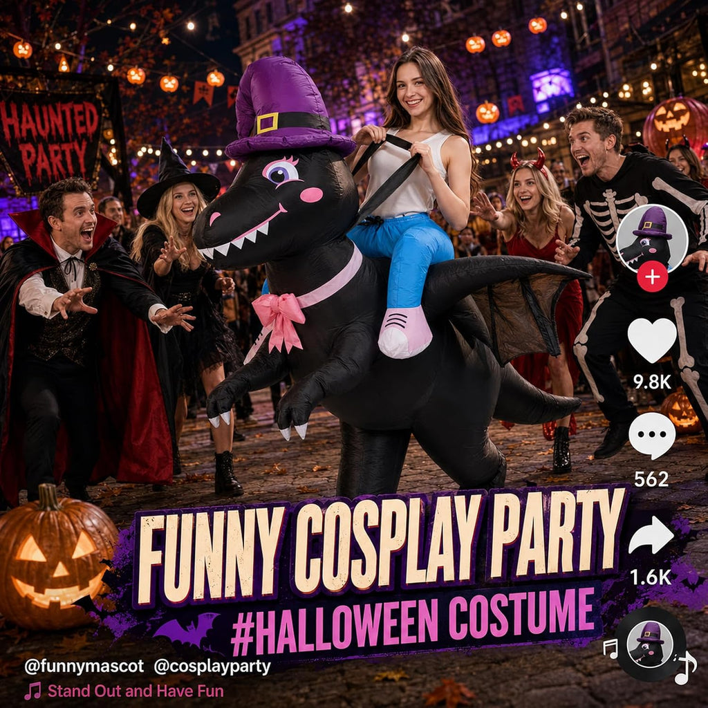 Inflatable Costume Halloween Cosplay Blow up Costumes for Adult Men Women | Funny Inflatable Mascot Costume, blow up