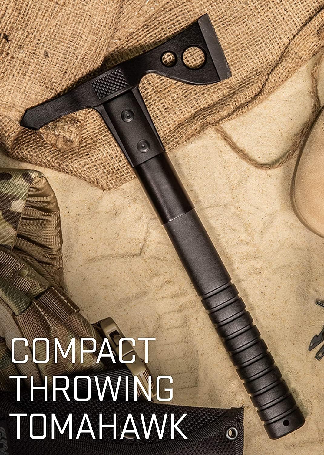 FastHawk- Lighter, Faster, Agile Throwing Hatchet, Versatile Survival Tactical Axe for Competition Throwing and