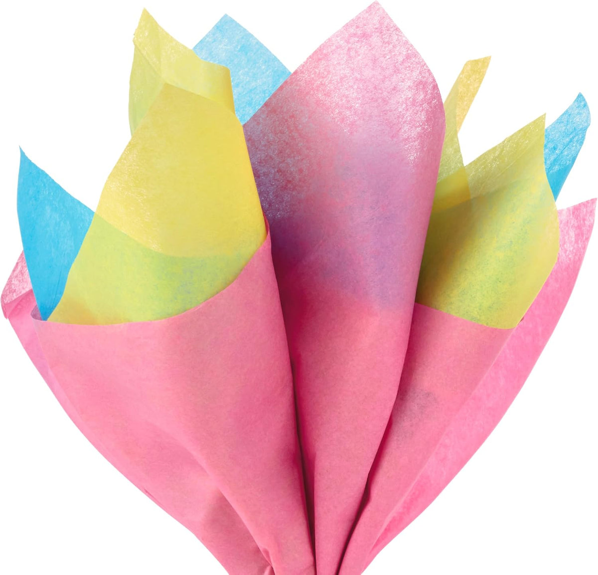 Bulk Tissue Paper for Gift Bags, 120 Sheets (Classic Rainbow)