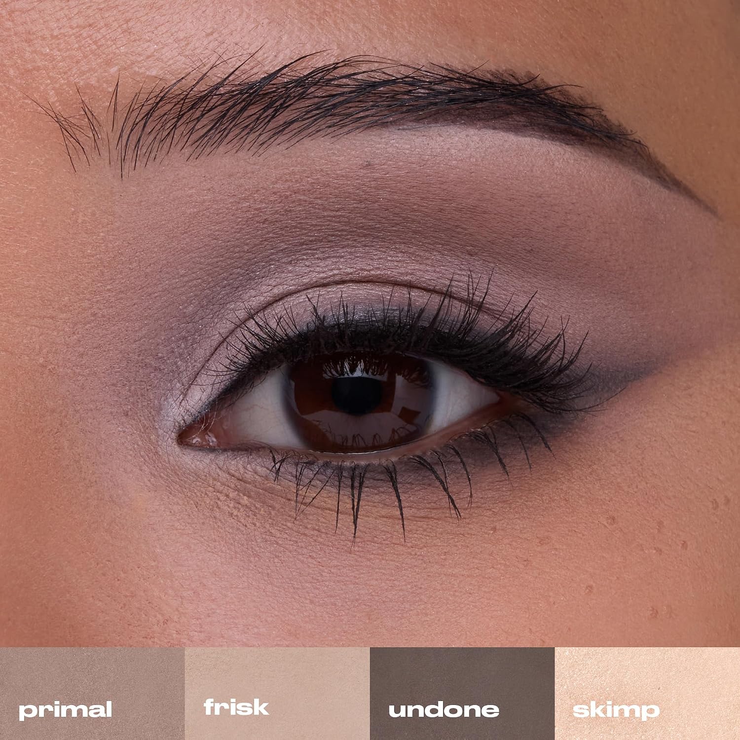 Naked2 Basics Matte Eyeshadow Palette - 6 Cool Neutral Shadows | Contouring Neutral Eyeshadow Palette for Natural +