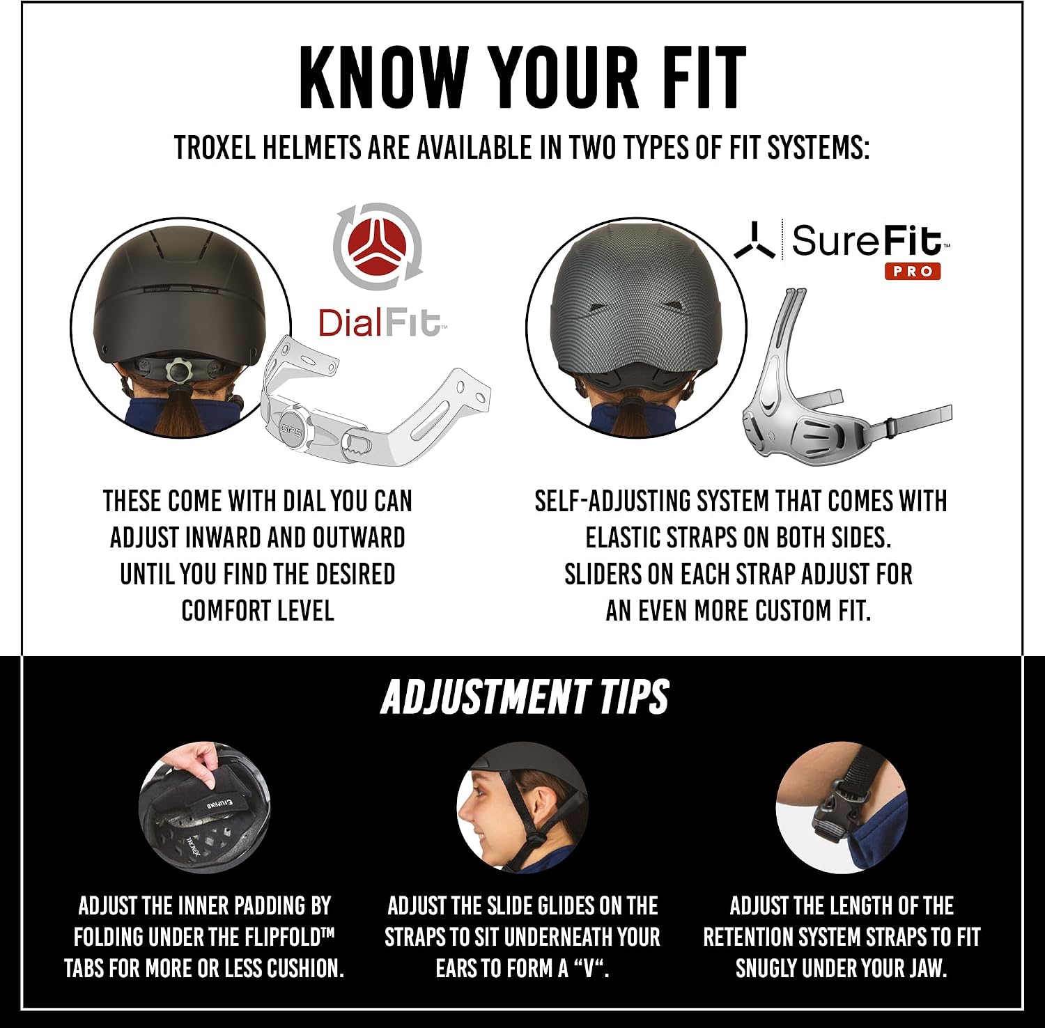 Spirit Duratec Full Coverage Horse Riding Helmet, Adjustable Fit