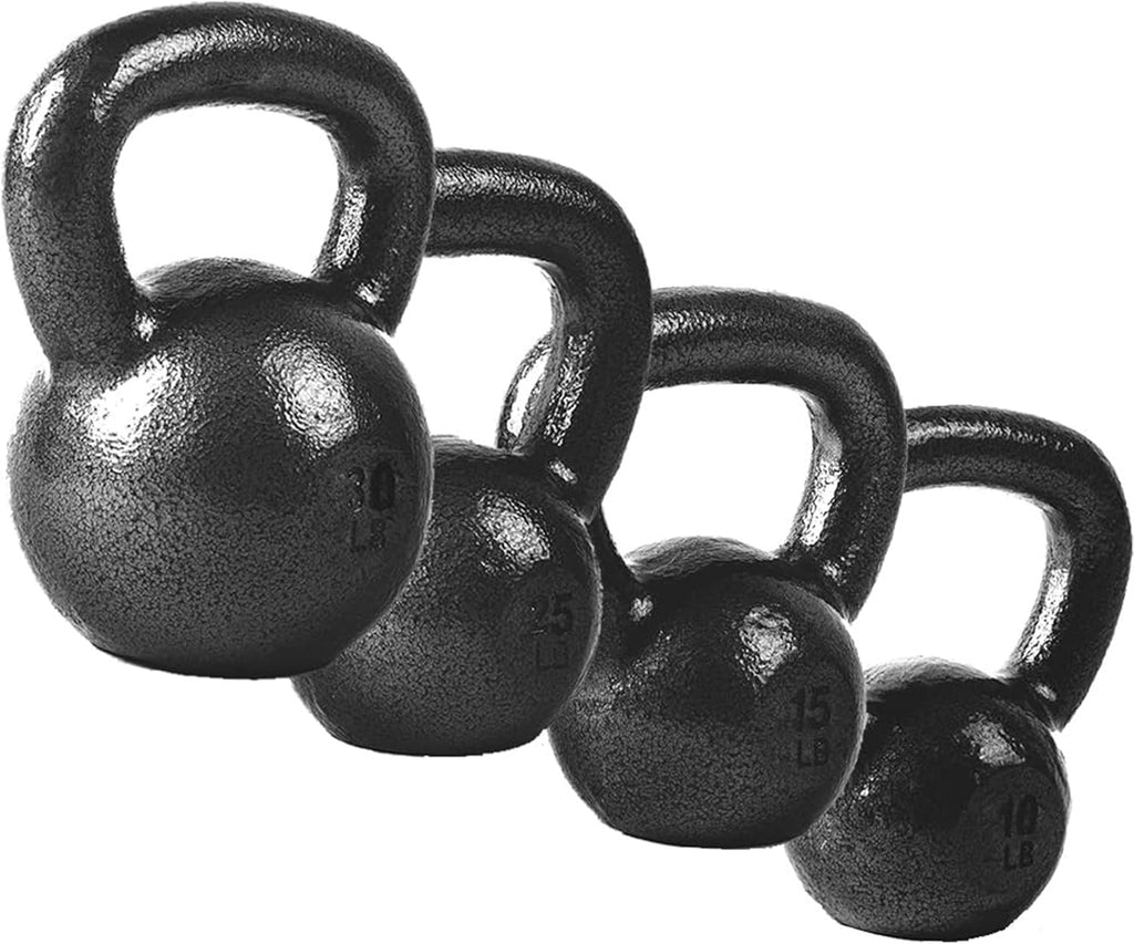 Barbell Cast Iron Kettlebell - Singles and Sets, Multiple Weight Choices