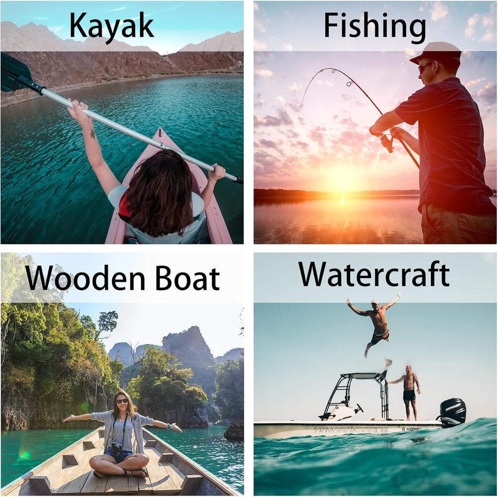 3 Feet Bungee Dock Line Boat Ropes for Docking Line Mooring Rope with Stainless Steel Clip Accessories for Boats 2pcs