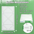 MERV-8 12x24x2 Air Furnace Filter 4 Pack