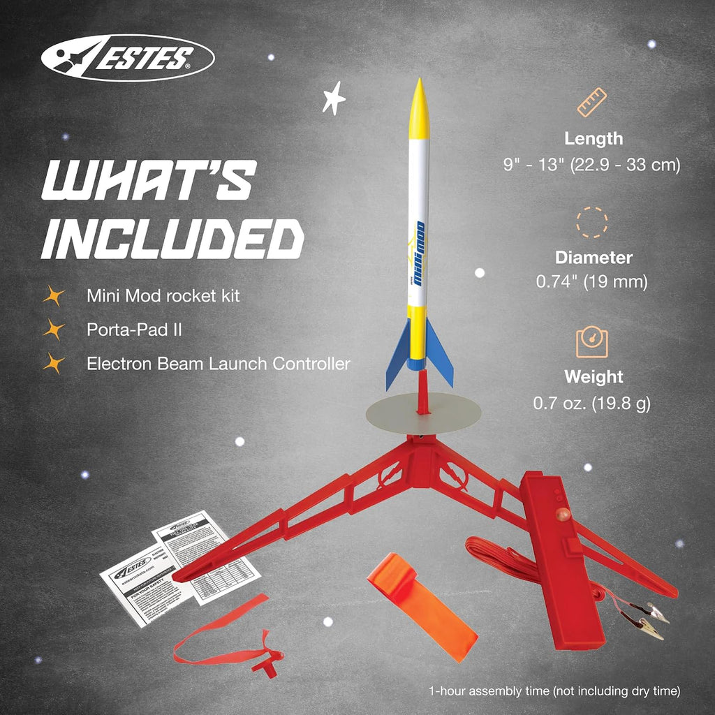 3241 Mini Mod Beginner Model-Rocket Kit