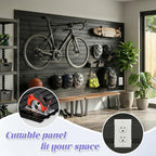PVC Slatwall Panel 4x8 FT,PVC Garage Wall Organizer System