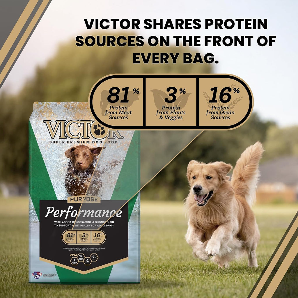 Performance Dry Dog Food - Beef, Chicken & Pork Meal, 40 lb