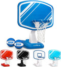 Splash Hoop PRO Pool Basketball Game – Modern Poolside Basketball Hoop with Backboard, Ball & Pump – Swimming Pool