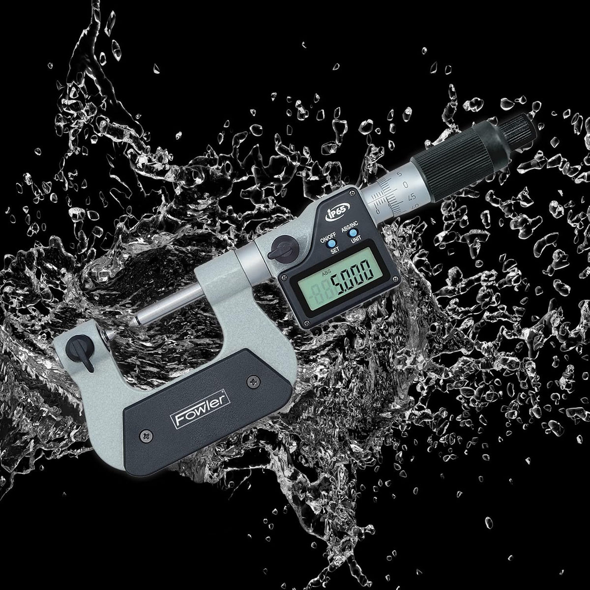 Fowler 54-219-001-0 IP65 Electronic Thread Micrometer with 0-1″ Measuring Range