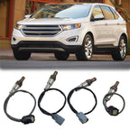 KAWTZP 4Pcs Oxygen O2 Sensor Fit for Ford Edge Explorer Flex Taurus 3.5L V6