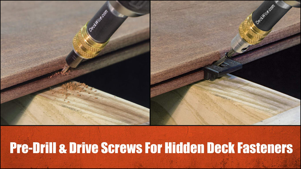 DeckWise Drill & Drive Tool for Pre-Drilling, Countersinking & Driving