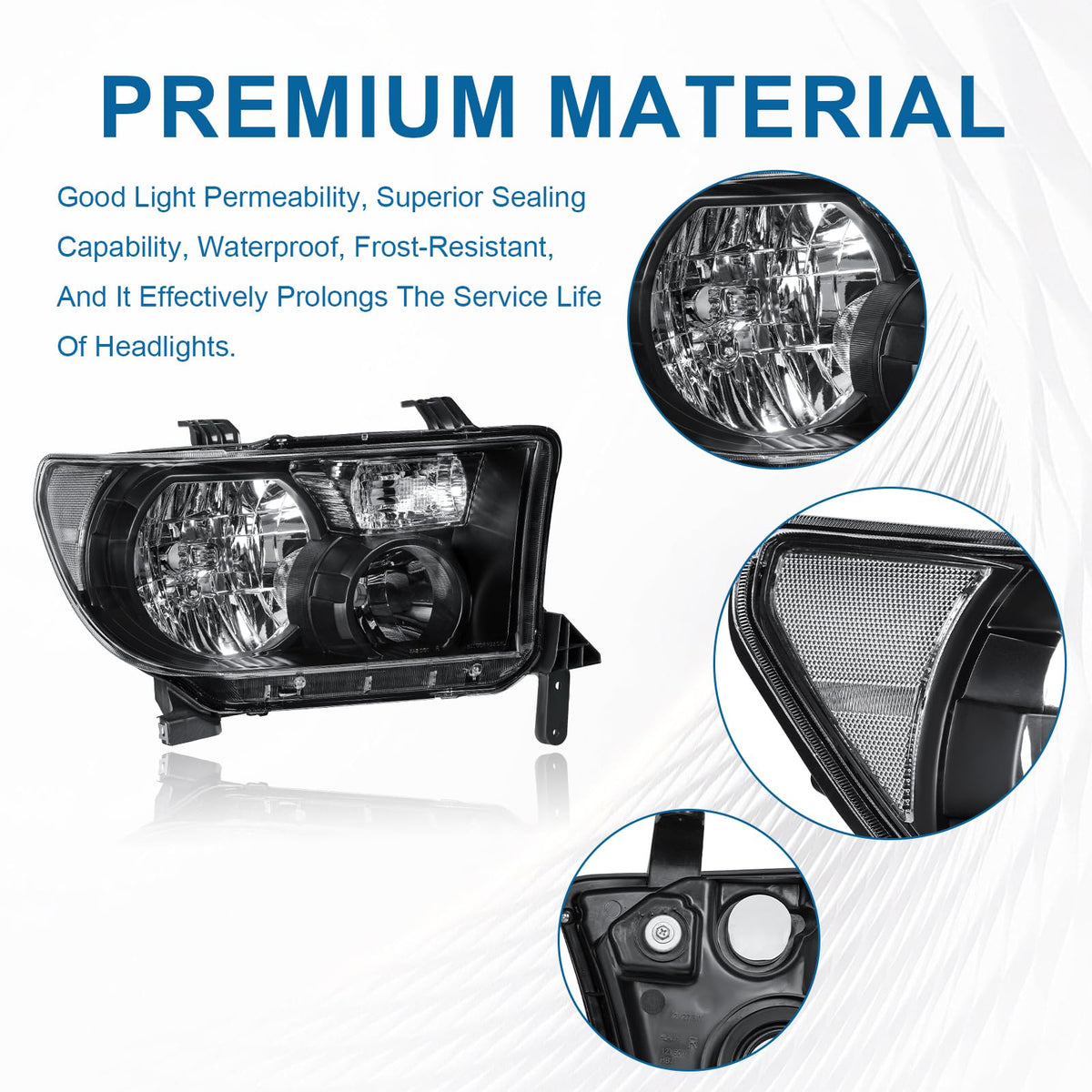 for 2007-2013 Toyota Tundra Headlights Assembly