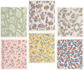 Swedish Dishcloths Dish Towels Set: Kitchen Cellulose Sponge Cloths (Fruit)