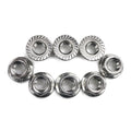 FullerKreg M8 x 1.25 Serrated Hex Flange Nut, 25 Pcs