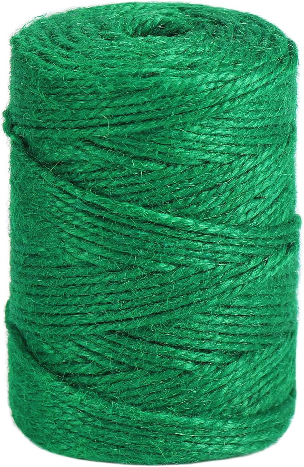 328ft 3mm Jute Garden Twine Green Heavy Duty for Plants