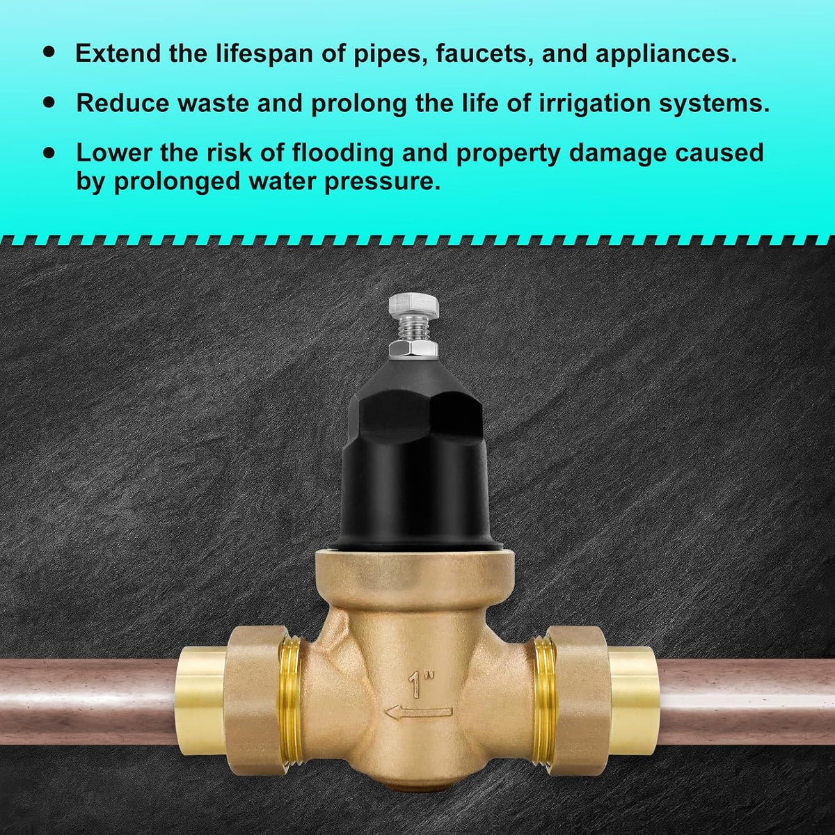 1-NR3XLDU 1" Pressure Reducing Valve