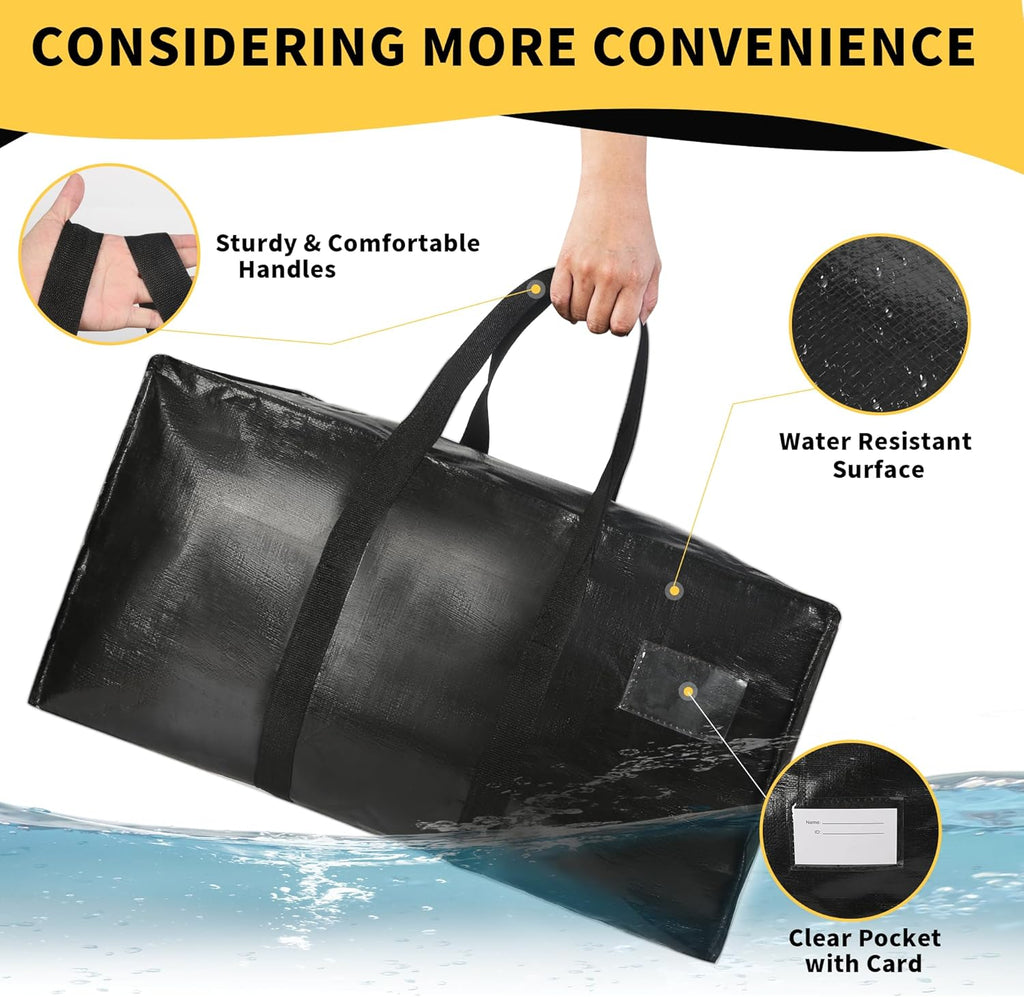 Heavy Duty Extra Large Moving Bags,149 Gallon 2Pack