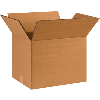 Heavy-Duty Double Wall Small Moving Boxes, 16"L x 10"W x 10"H