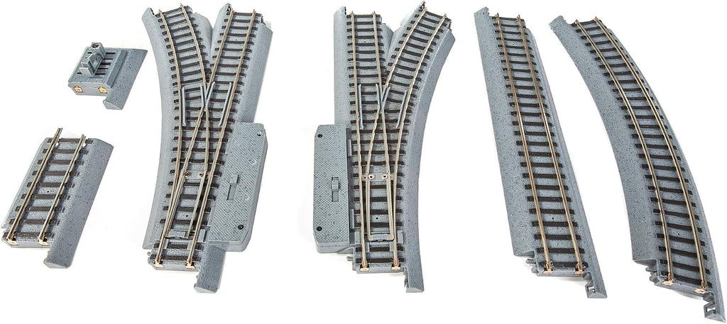 HO Scale Model Track Expander Set - Power-Loc Track(Tm) Medium