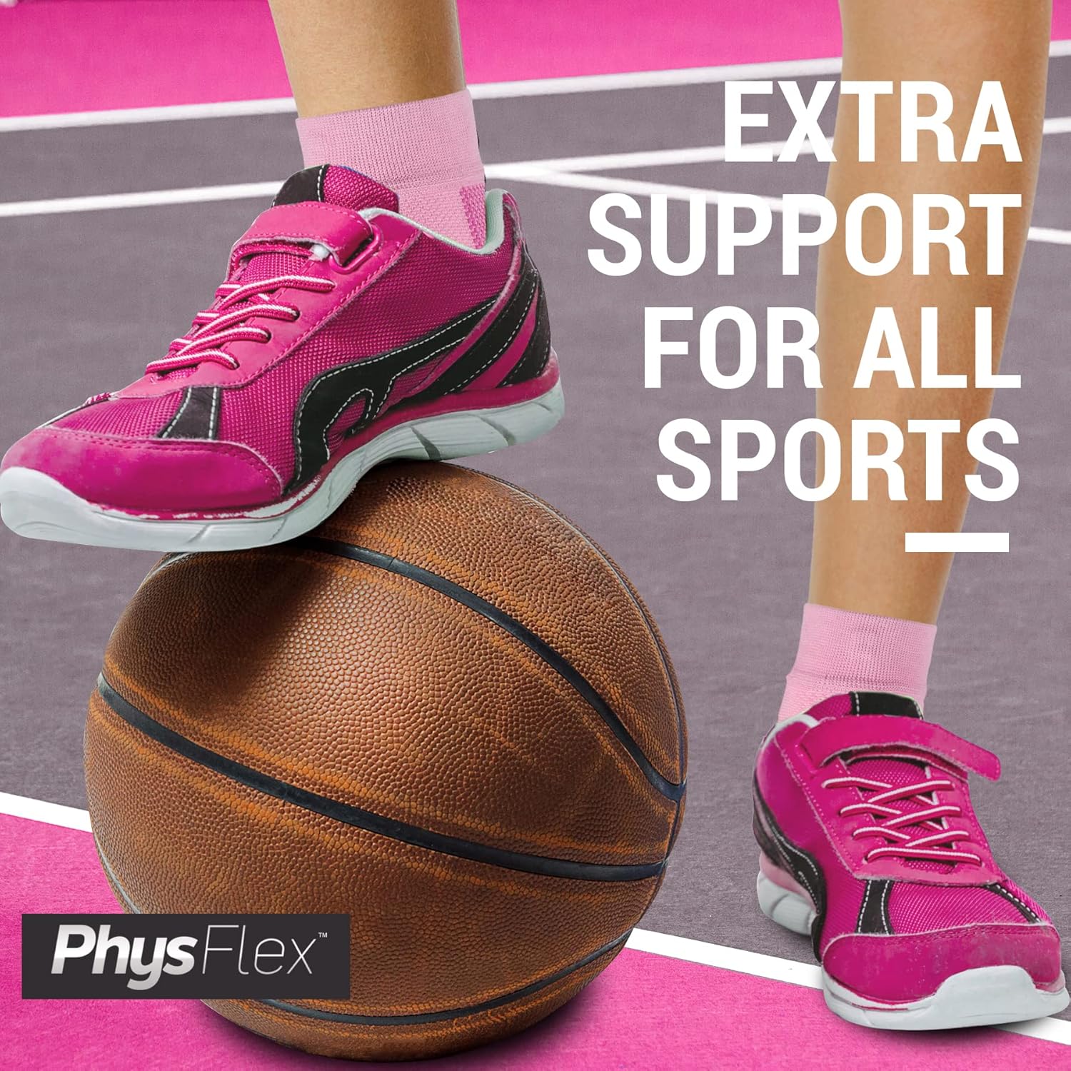 Ankle Brace Socks - Ankle Compression Sleeve - Foot Brace for Women & Men