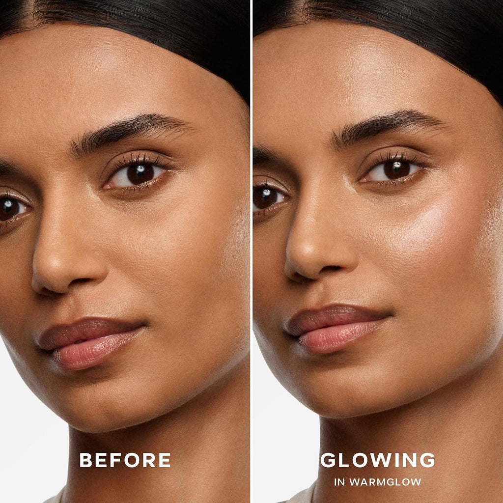Mini Glowy Super Gel Illuminating Face Makeup Primer, Warmglow (.5 oz)