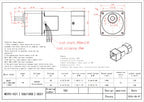 90W AC Gear Motor Kit with Reversible Speed Controller + Bracket