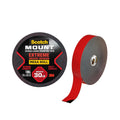 Heavy Duty Double-Sided Mounting Tape, Black, 1 Roll