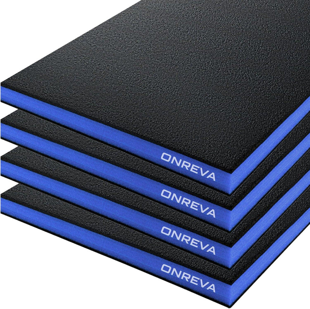 Tool Box Foam Organizer 16x12x1 inch 4Pack, Kaizen Sheets for Pro Tool Control, Custom Tool Shadow Inserts for Cases