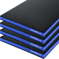 Tool Box Foam Organizer 16x12x1 inch 4Pack, Kaizen Sheets for Pro Tool Control, Custom Tool Shadow Inserts for Cases