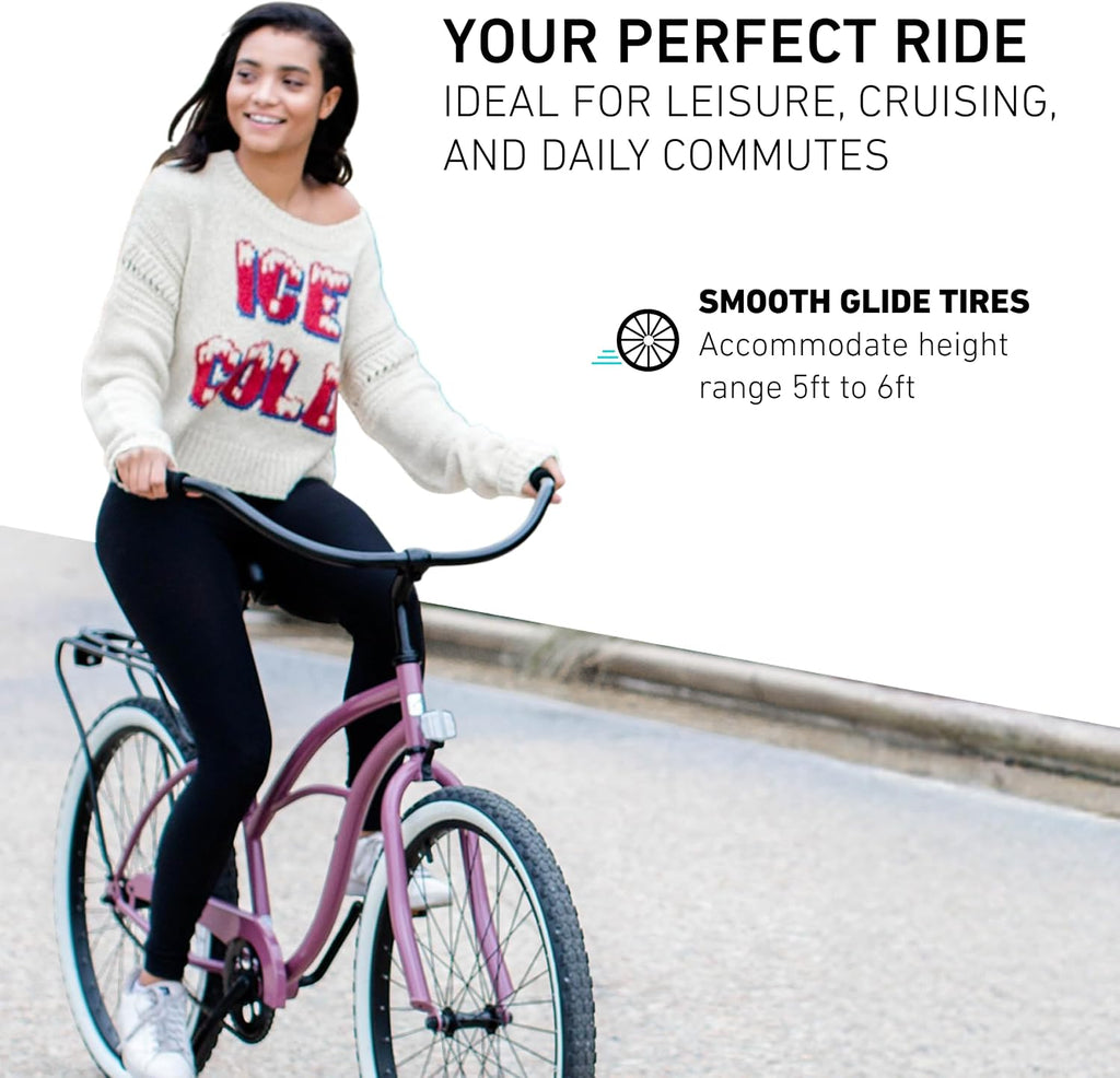 Around The Block Women's Beach Cruiser Bike