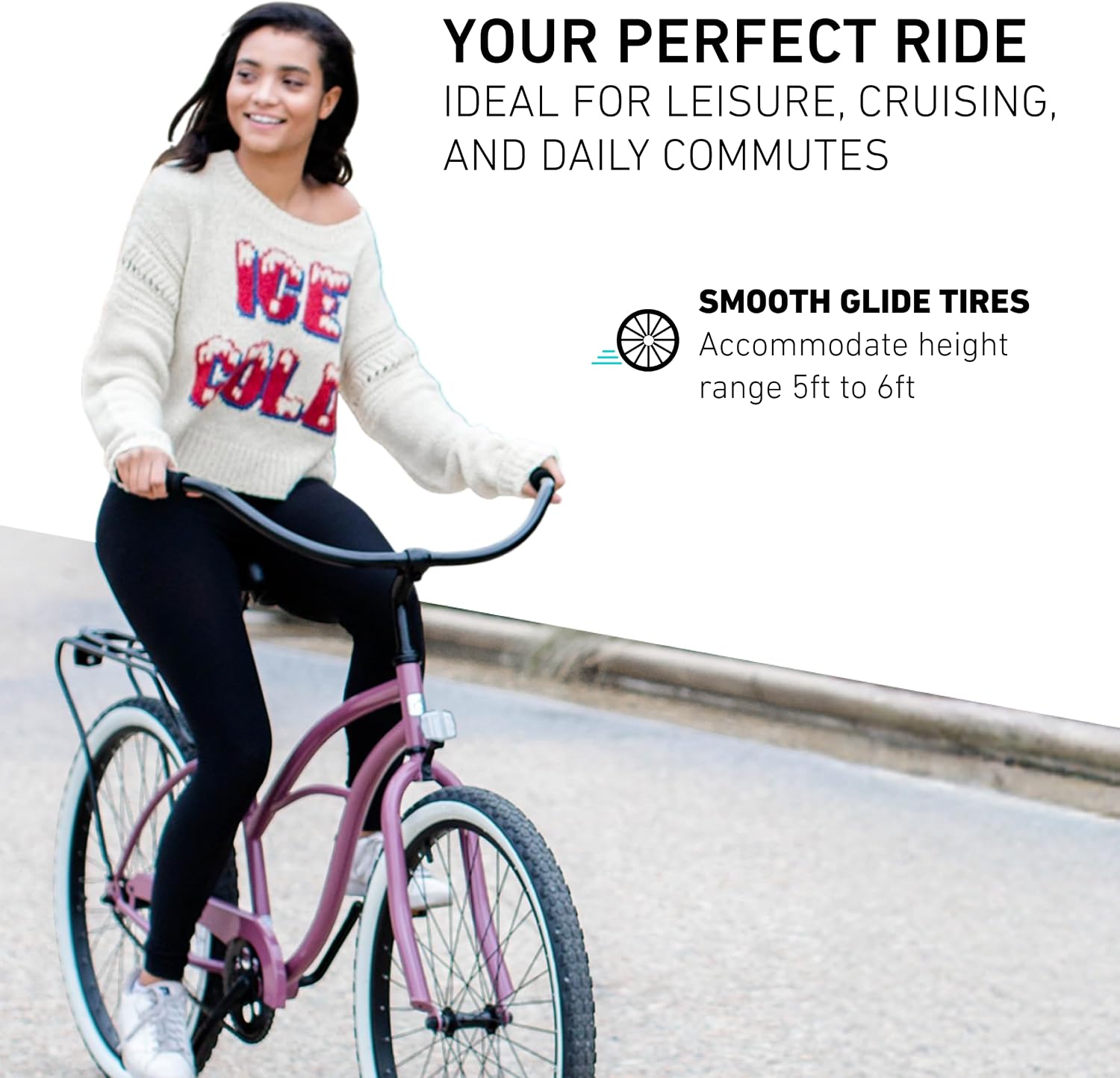 Around The Block Women's Beach Cruiser Bike