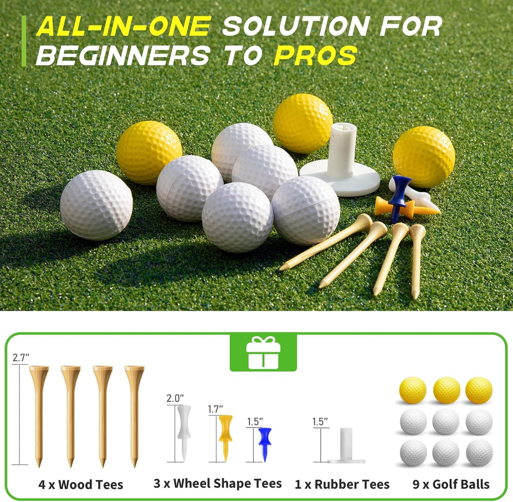 Golf Mat 36mm: 5x4ft/6x4ft Golf Hitting Mat Practice Outdoor Indoor