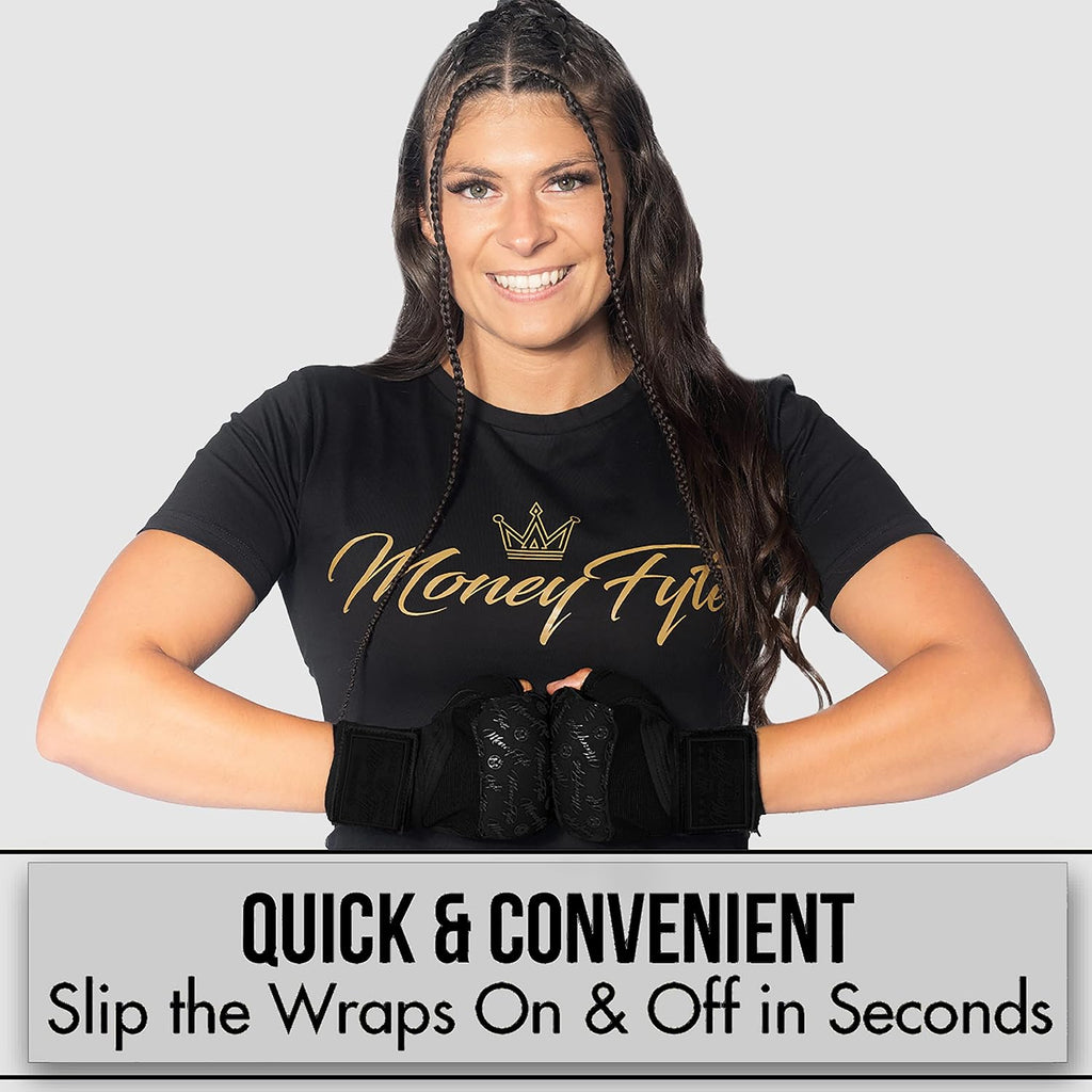 Quick Gel Boxing Wraps Under Boxing Gloves - Kickboxing MMA Muay Thai - Fist, Knuckle, Wrist Wrap Protection Inner