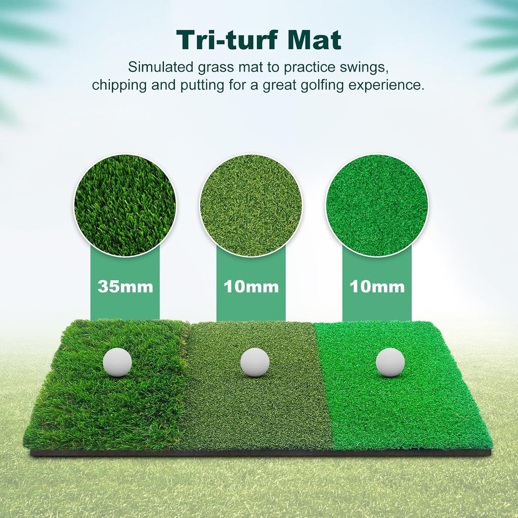 Golf Net with Practice Mat