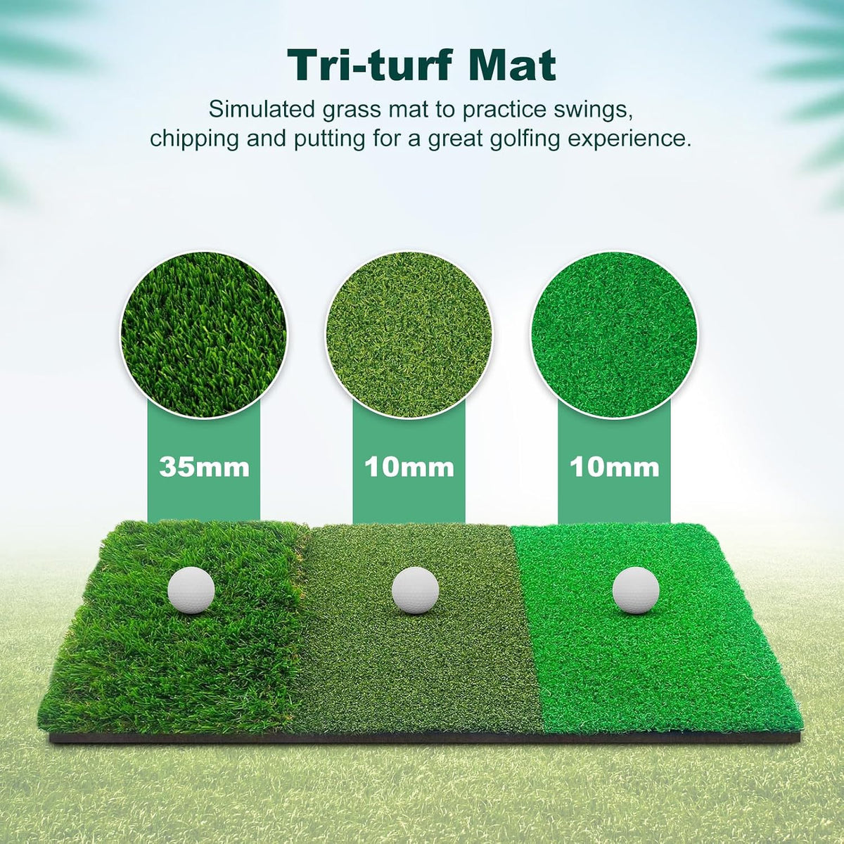 Golf Net with Practice Mat