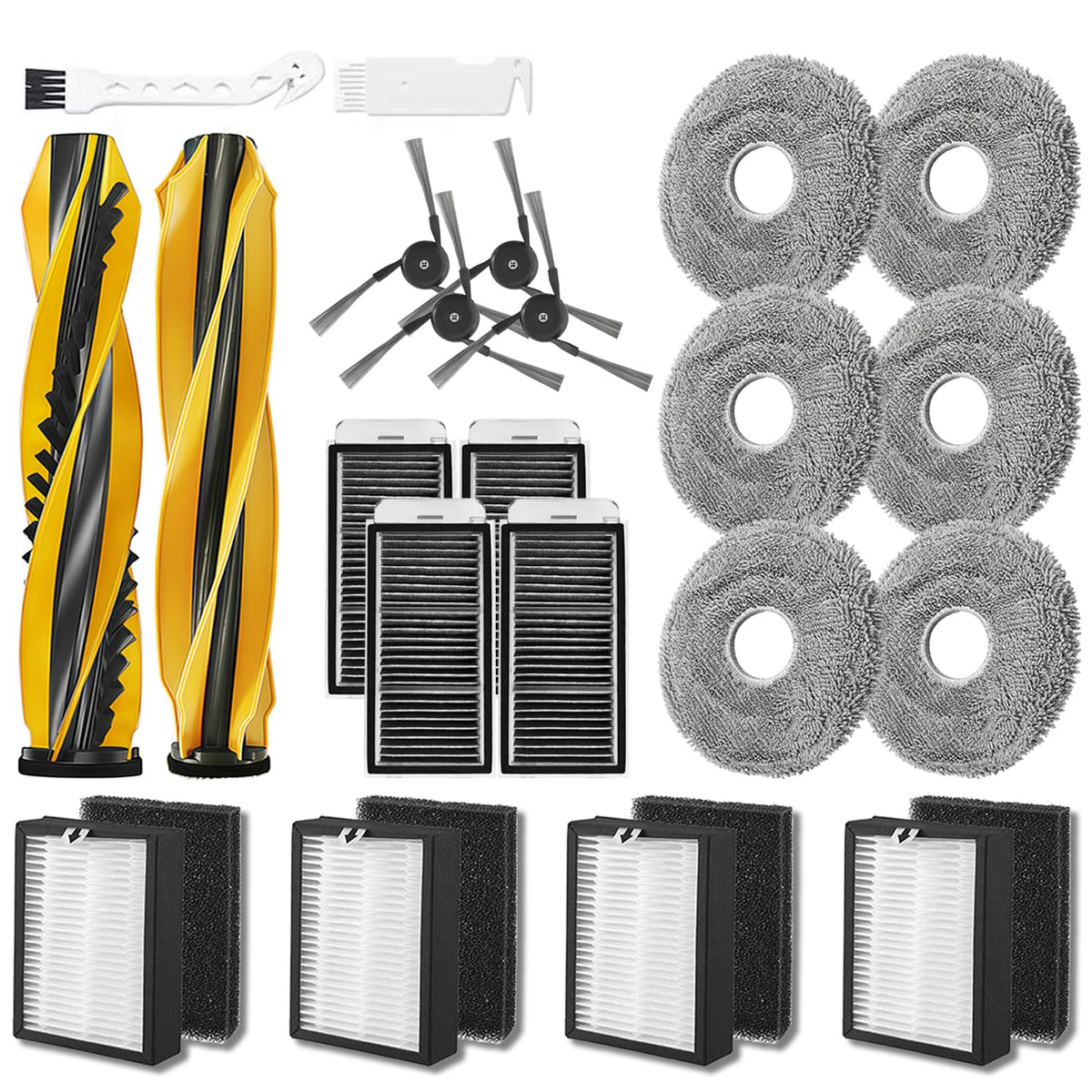 V70 Ultra Complete Accessories Pack Compatible with MOVA Robot Vacuum