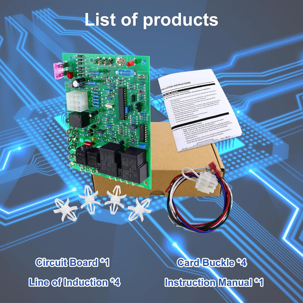 B18099-13Furnace Control Circuit Board,Replacement for Goodman Furnace Control Circuit Board B18099-06,B18099-08,B18099-10 and B18099-13