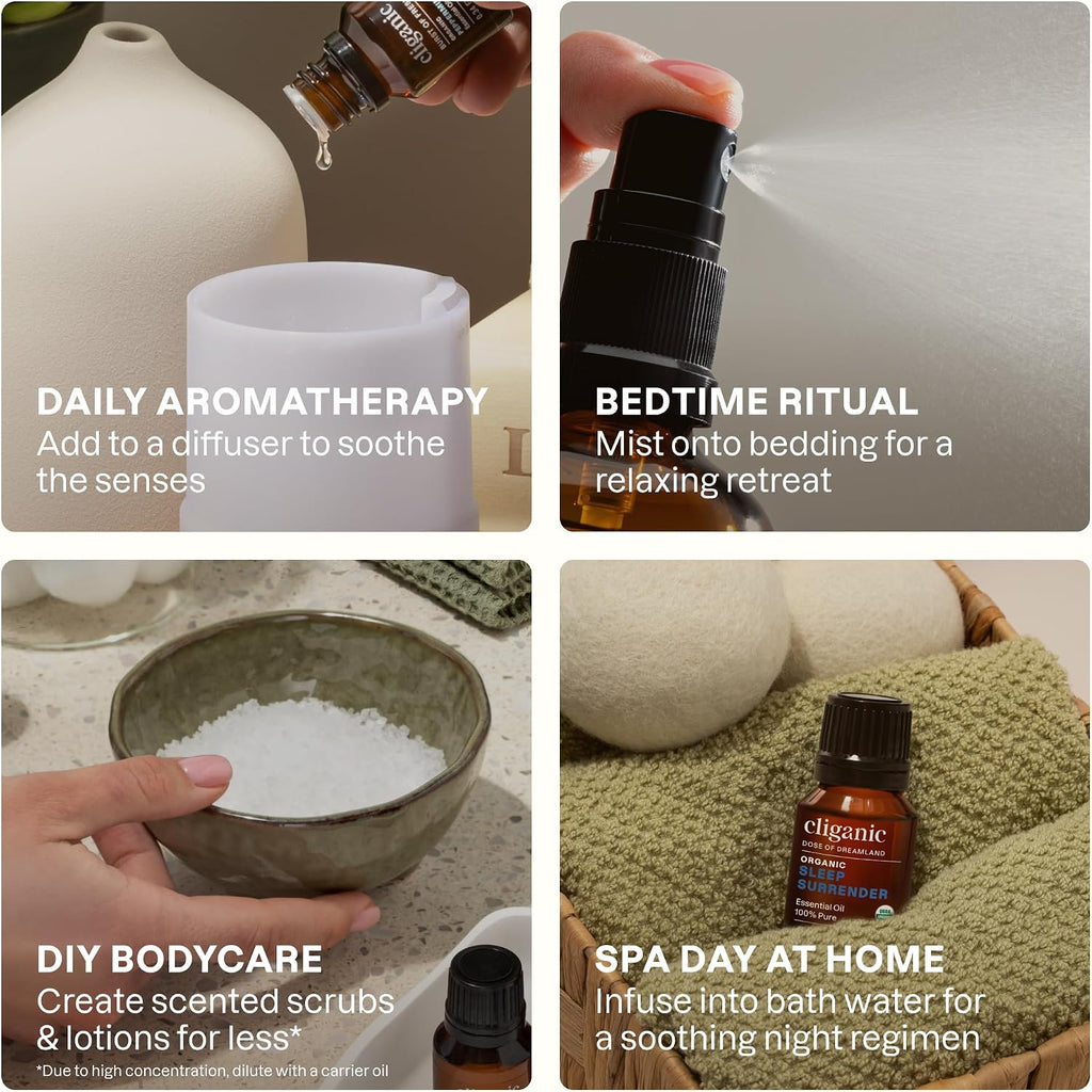 Organic Essential Oil Sleep Surrender Blend - Dose of Dreamland (Packaging May Vary)