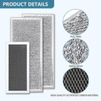 ME18H704SFS Microwave Grease & Charcoal Filter Replacement for Samsung