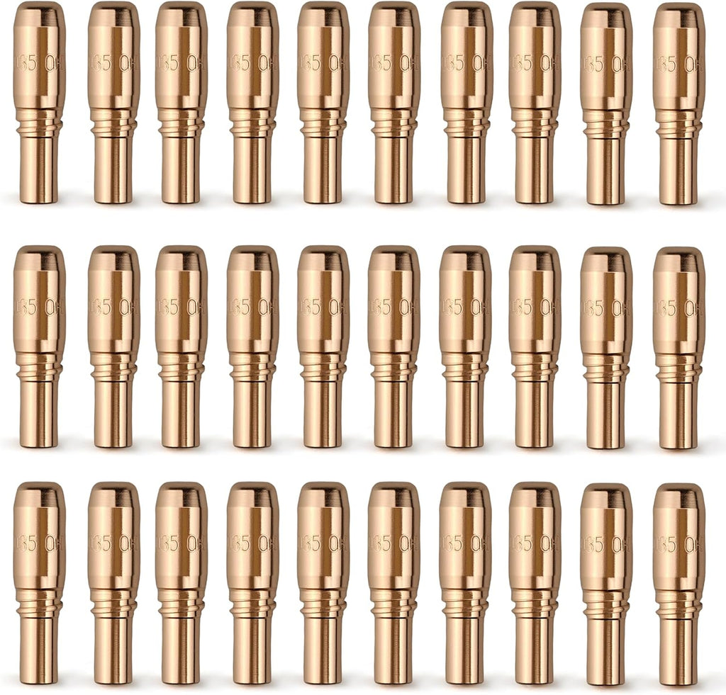 30PK T-A035CH .035" MIG Contact Tips for Miller MDX Bernard Acculock-S Gun