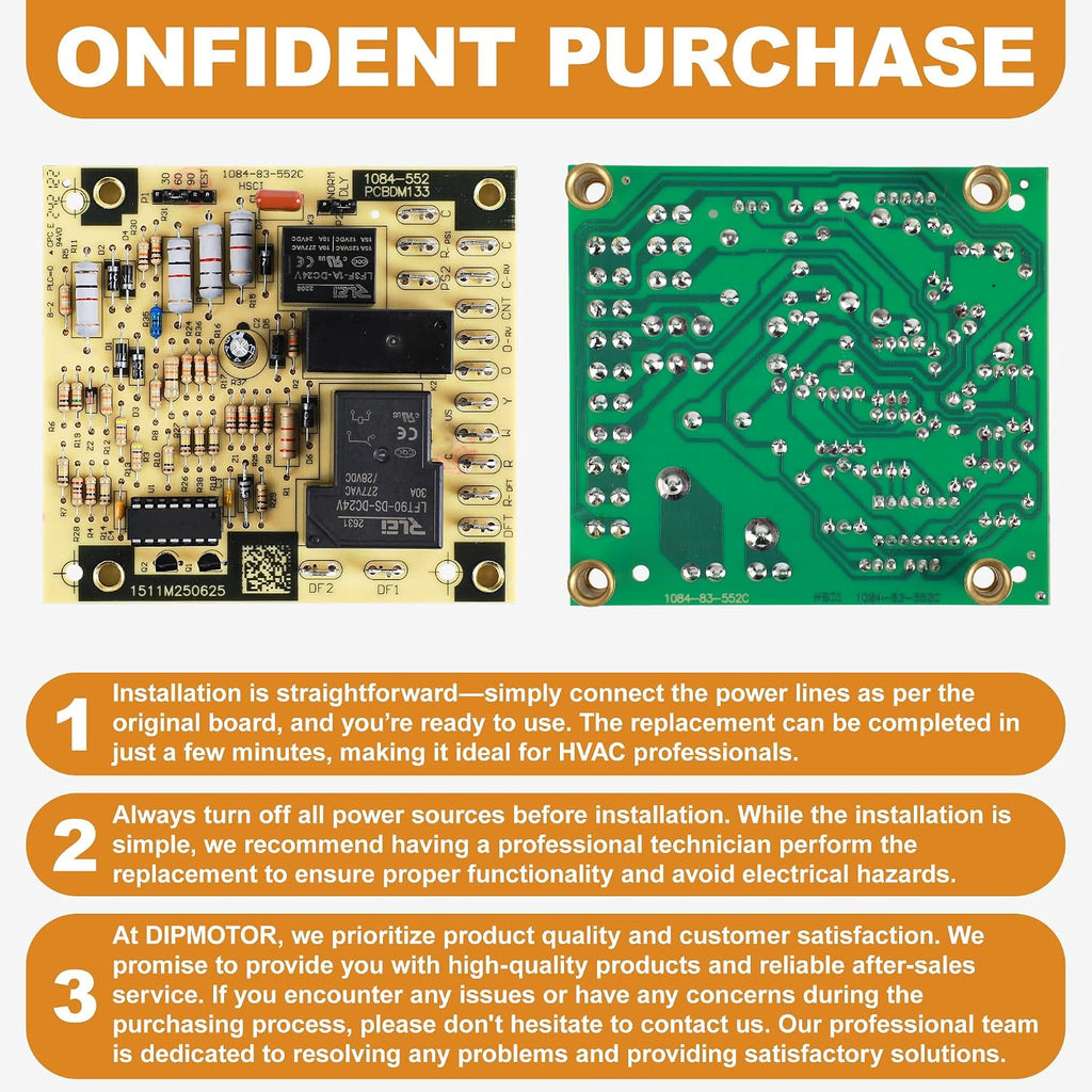PCBDM133S Defrost Control Board for Goodman & Amana Heat Pumps/Furnace
